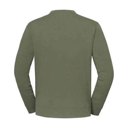 Fruit of the Loom Heren Iconic Premium Ingelegd Sweatshirt (Klassieke Olijf)