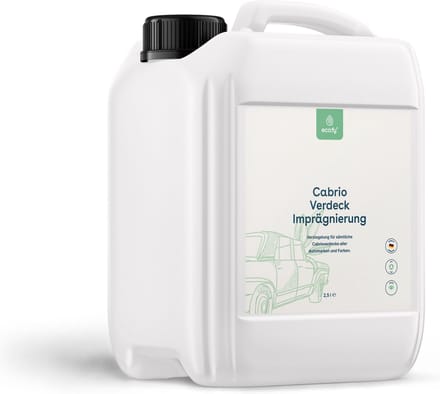 eco:fy® Impregnatie cabriokap • waterafstotende behandeling voor het dak