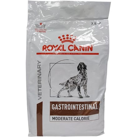 Royal Canin Veterinary Diet Gastro Intestinal Moderate Calorie - Hondenvoer - 7.5 kg