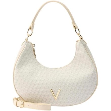 VALENTINO schoudertas Queen Re Hobo Bag Ecru / Multi crème