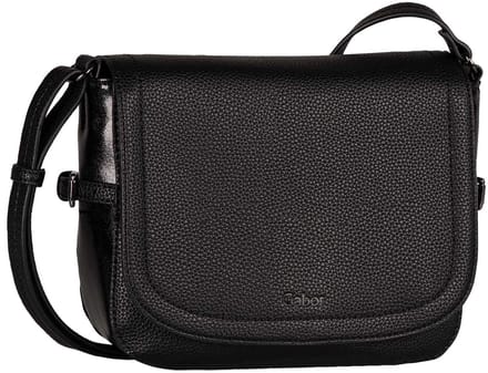 Gabor schoudertas Noelle Saddle Bag Black zwart