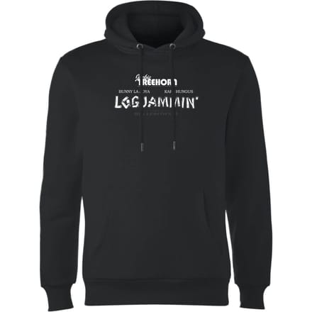 The Big Lebowski Logjammin Hoodie - Zwart - S