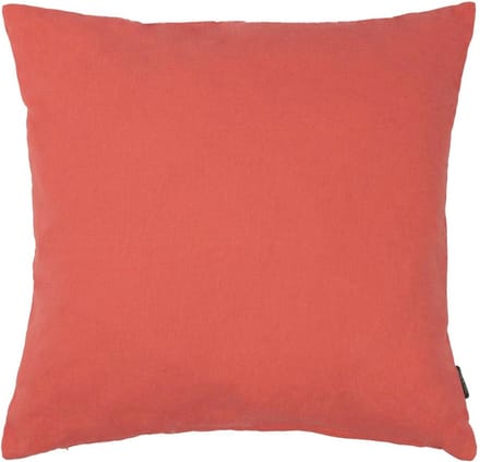 Flannel coral red Cushion 45 cm x 45 cm