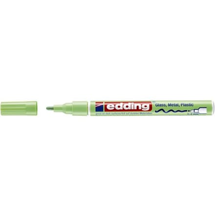 Paintmarker edding 751 op oliebasis 1-2mm pastel groen