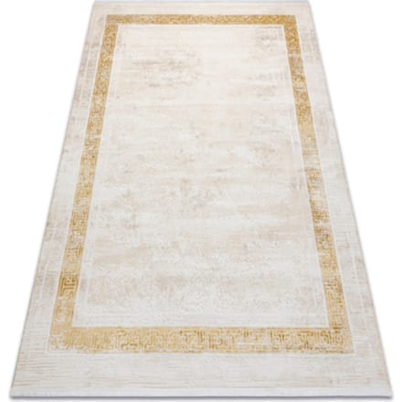 Kleden Rugsx Modern tapijt DUKE 51524 crème / goud 80x150 cm