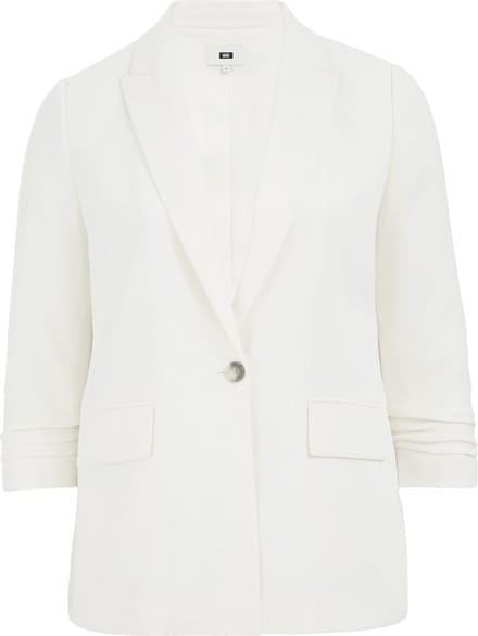 WE Fashion Dames regular fit blazer - Curve
