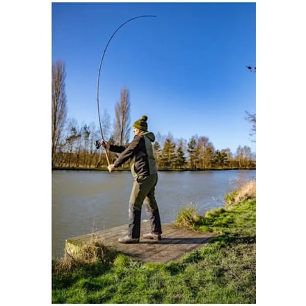 Korum 3k Barbel Karperhengel Goud 3.35 m / 1.75 Lbs