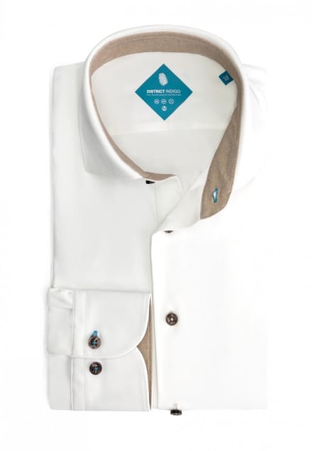 District Indigo Performance Overhemd White (7.32.025.739 - 007)