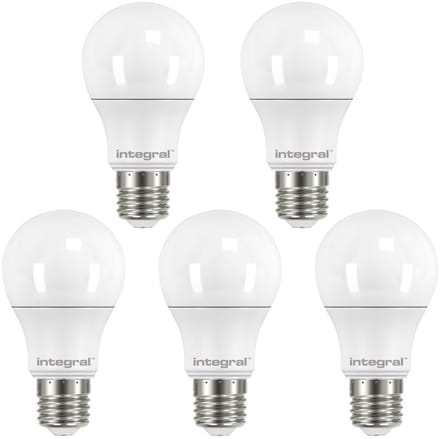 5 Pack - E27 Led Bol Lamp A60 - 4W - 470 LM - 2700K Warm Wit - Dimmable