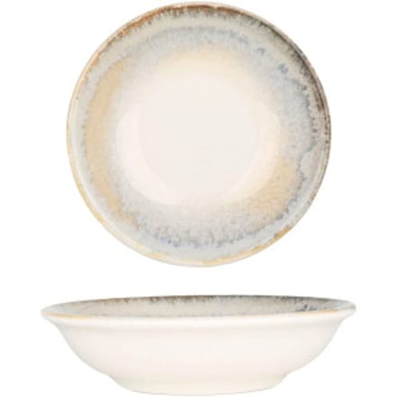 Bonna Serveerschaal - Knidos - Porselein - 15 cm (330cc) - set van 2