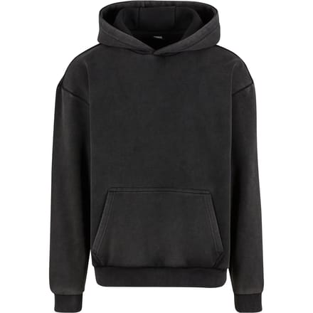 Urban Classics - Vintage Heavy Hoodie/trui - S - Grijs