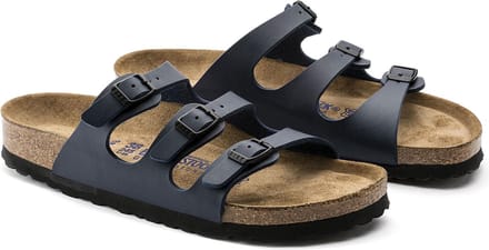 Birkenstock Slippers - Maat 35 - Vrouwen - donker blauw
