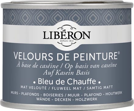 Liberon Velours De Peinture Muurverf - Mat - Bleu De Chauffe - 125ml