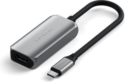 Satechi USB-C - HDMI 2.1 8K Adapter - Grijs