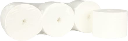 Toiletpapier Compact Coreless 2-Laags, 24 rol. 100 mtr. | Praktisch, Zuinig en Duurzaam