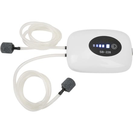 Zuurstofpomp met USB-kabel Oplaadbare Draagbare Stille Luchtpomp voor Aquarium Buitenvissen Type 2