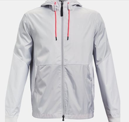Under Armour Legacy Windbreaker Jack - Grijs - Maat S