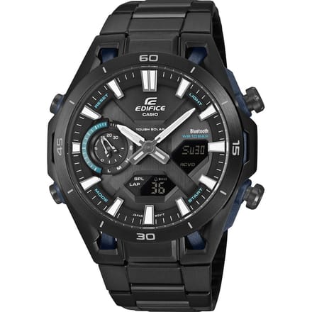 Casio Edifice Sospensione Heren Horloge Zwart ECB-2300DC-1AEF