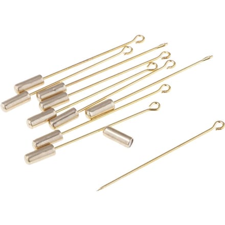 10PC 5cm Cilinder Lijm Op Pad Revers Stok Pin Clutch Boutonniere Pin 5cm goud