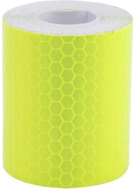 Reflecterende tape geel - bakfiets fiets auto - 3 meter x 5 cm breed