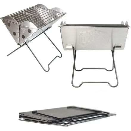 Mobiele barbecue gm draagbare en opvouwbare platte barbecue + draagtas Uco
