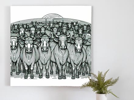 Kunstprint | Wanddecoratie | Canvas | 60 × 60 cm