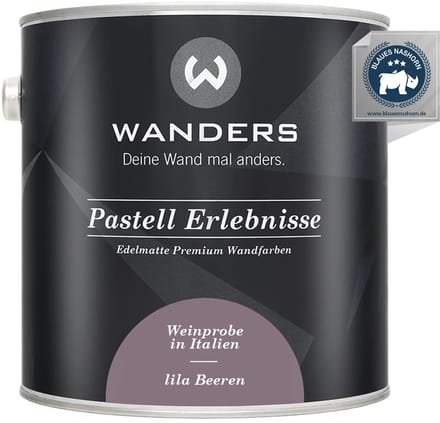 Wanders24 Pastell – Wand en meubelverf 2,5 l – Lila Beeren mat