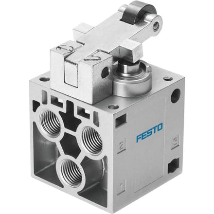 Festo 5/2 Monostabiele Rollenhevelklep G1/4 550L/Min - 8996