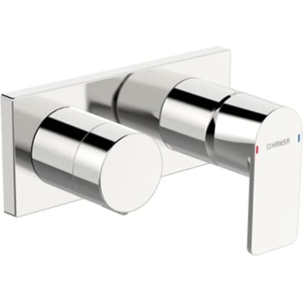 Hansastela ready-mounted set for bath/shower, square rosette 44579573