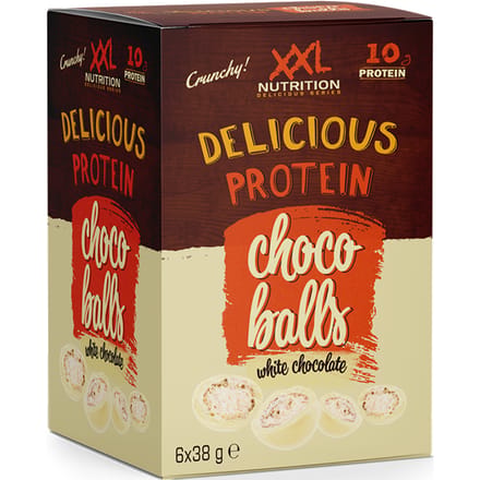 XXL Nutrition Delicious Protein Choco Balls Chocolade 6 pack - 38 gram