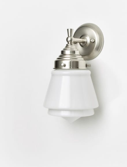 Wandlamp Komeet Royal Matnikkel - Art Deco Trade