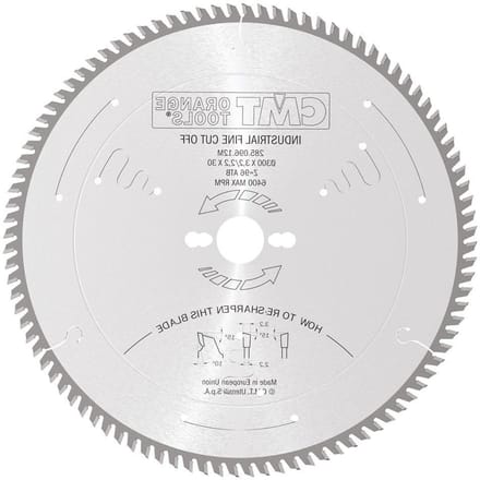 Cirkelzaagblad - Metaalzaagblad - Precisie Houtsnedes - Gehard Metaal - 300 mm Diameter - Edelstaal