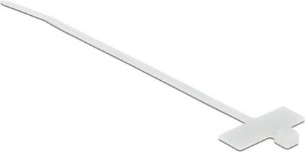 DeLOCK 18954 kabelbinder Parallel entry cable tie Polyamide Wit 10 stuk(s)