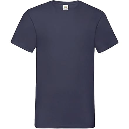 V-hals T-shirt Fruit of the Loom Valueweight