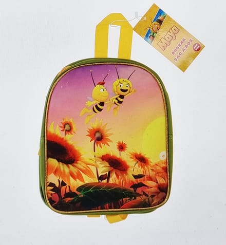 Maya de Bij Bagpack Unisex - One Size - Groen/Geel - 28x23x9cm
