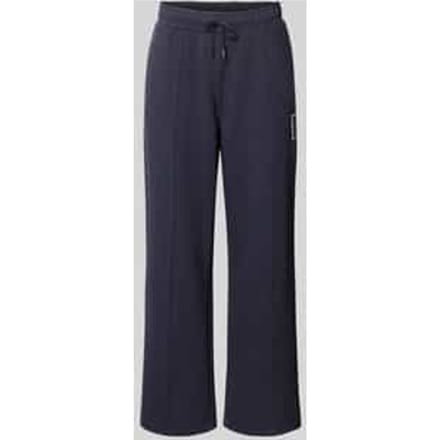 Loose fit sweaterbroek van katoenmix model 'Tenn'