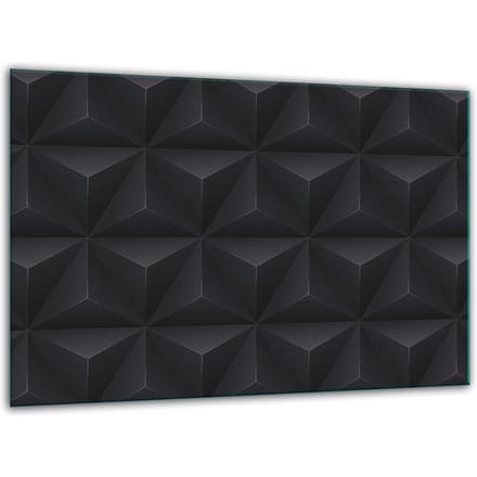 TMK ArtDeko - Gehard Glazen Snijplank - 30x22 cm - Gladde Oppervlakte - Antislip