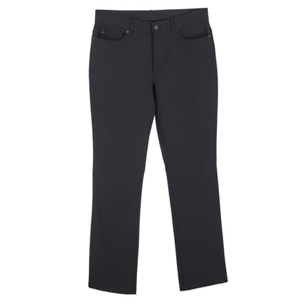 Escada rechte broek van zwarte zijde