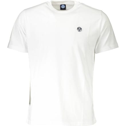 North Sails Bianco Katoenen Heren T-Shirt