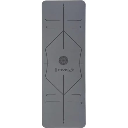 HMS Yoga Mat - Grijs - 12 mm