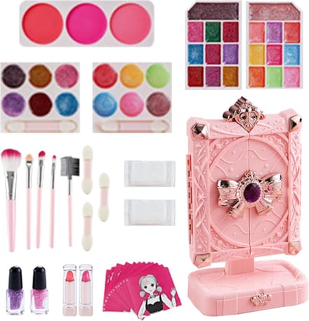 Valse Make-up Set - Kinderspeelgoed - Verkleden en Cosplay - Wateroplosbare Formules - 29 x 18 x 12 cm - Multi-color