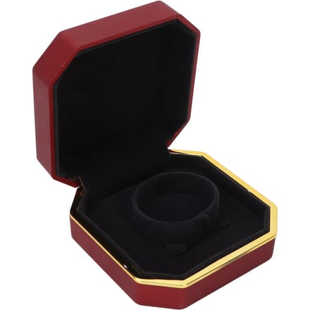 LED Armband Opbergdoos Draagbaar Elegante Sieraden Armband Display Case Organizer voor Bruiloft Verloving rood