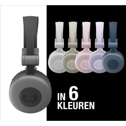 Fresh ‘n Rebel Code Core – Draadloze on-ear koptelefoon – Bluetooth - 30 uur Speeltijd - Zwart - Storm Grey
