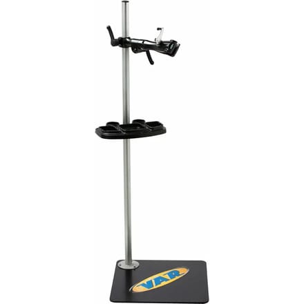 Var Professional Single Clamp Fietsreparatiestandaard Grijs 167 cm