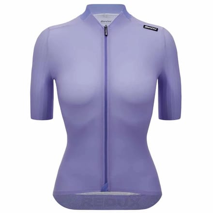 Santini Redux Speed Korte Mouw Wielertrui Paars M Vrouw