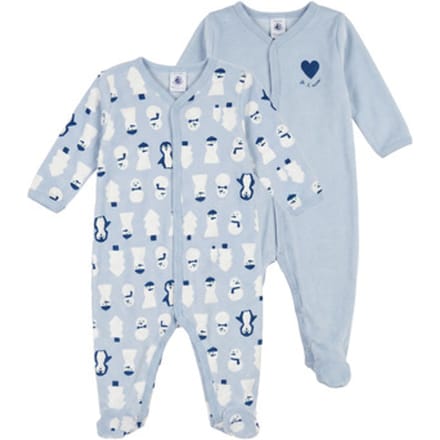 Petit Bateau  Pyjama's / nachthemden DORS BIEN X 2