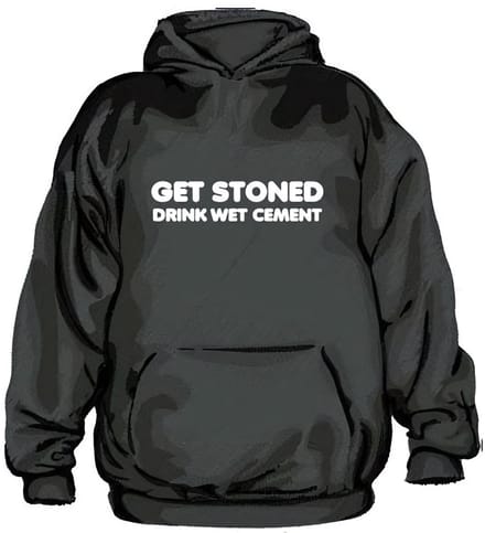 Hybris Get Stoned Drink Wet Cement-hoodie SH-3-10118-H6-8