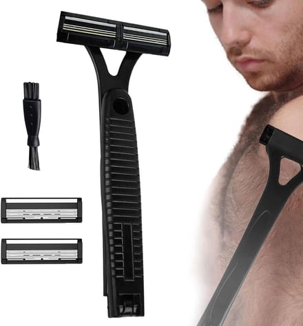 Rugscheerapparaat - Lichaamstrimmer - Persoonlijke verzorging - Ergonomisch ontwerp - 45cm uitgevouwen