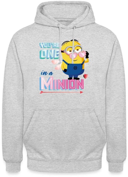 Minions Dave Youre One In A Minion Grappig Ontwerp Hoodie Unisex