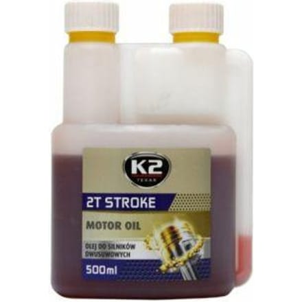 K2 Texar 2T Stroke - Półsynthetische Motorolie - 500ml - Rood